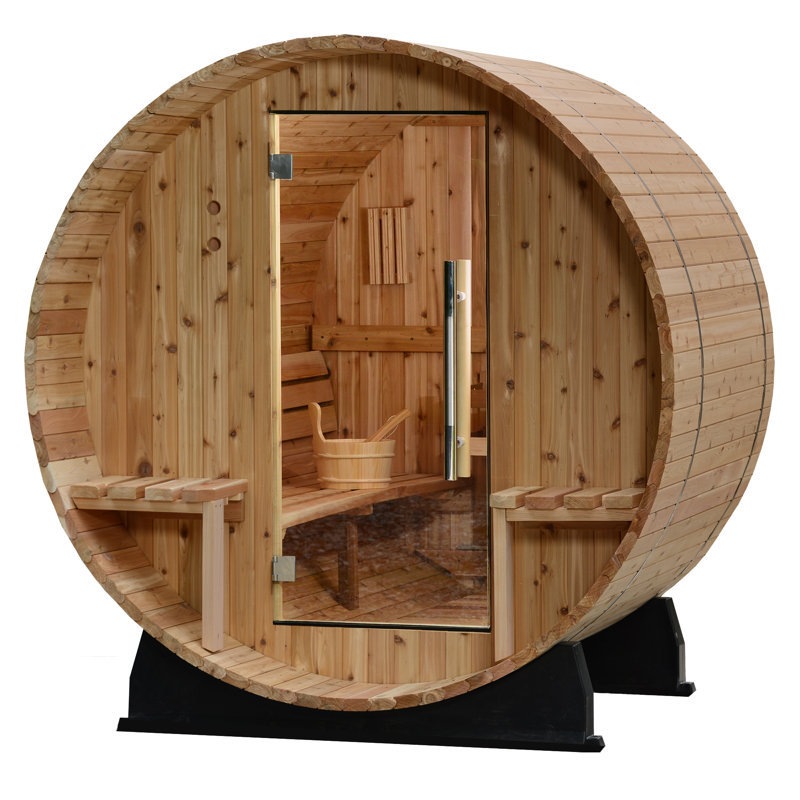 Almost Heaven Saunas Vienna Cedar 2 Person Traditional Steam Sauna